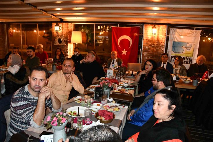 KARACA, BASIN MENSUPLARIYLA YEMEKTE BULUŞTU