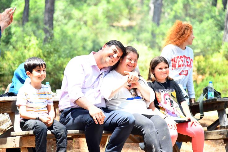 Engelliler Aksazlar’da doyasıya eğlendi