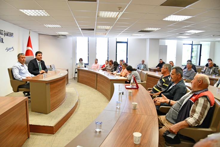 Cami Mahallesi’nden Karaca’ya teşekkür ziyareti