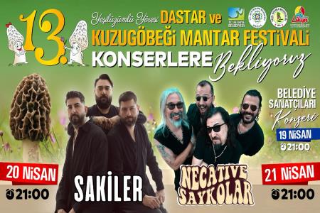 DASTAR VE KUZUGÖBEĞİ MANTAR FESTİVALİ BAŞLIYOR