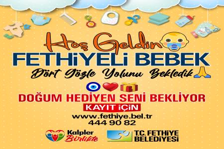 Hoş geldin Fethiyeli bebek