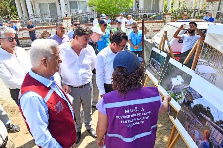 Foça’ya yeni mesire alanı kazandırılıyor