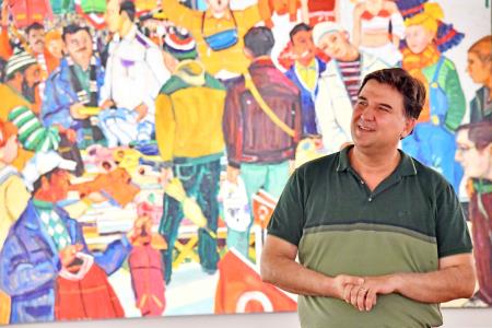 Başkan Karaca, “renk ve figür, likya yolunda “ sergisini ziyaret etti