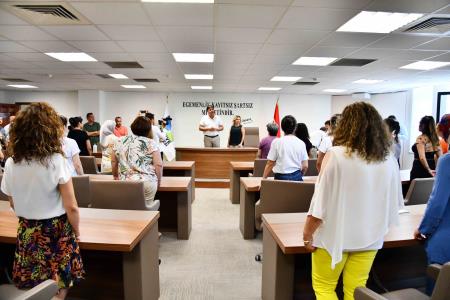 Karaca Personeliyle Bayramlaştı